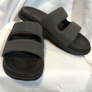 Lululemon Restfeel Sandal Graphite Grey Slides Women 8 LW9FFJS GGRE
